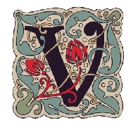 Symbol eines V-Buchstabens